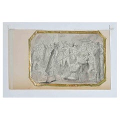 The Final Decision's Night - Drawing by Jules David - 19th Century