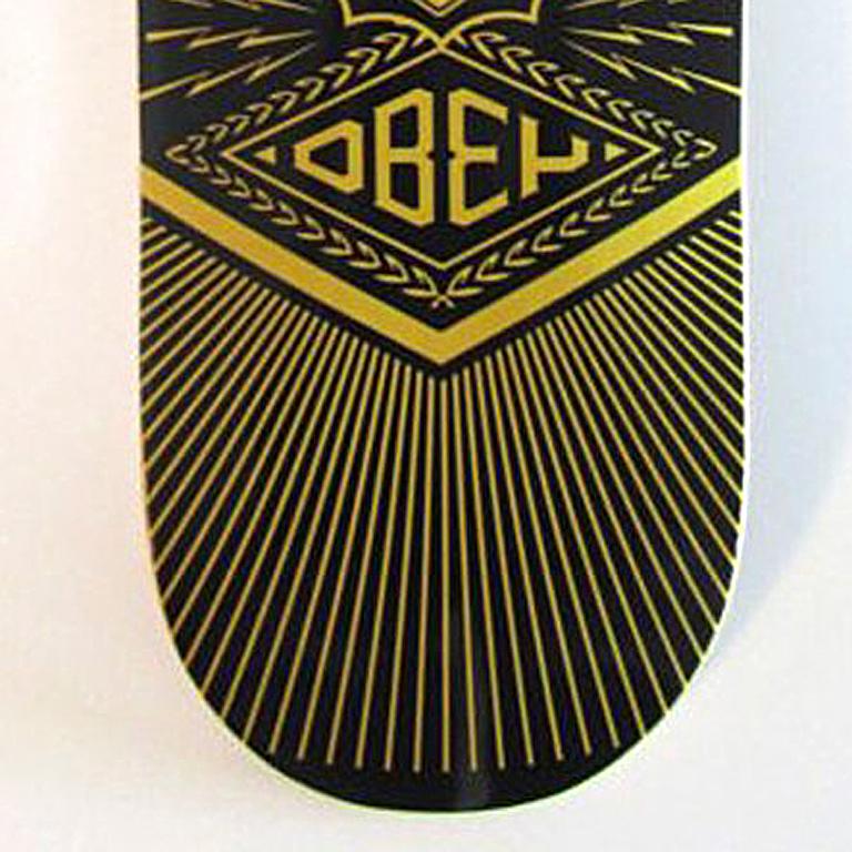 Peace Lotus, Skateboard Deck, Shepard Fairey 1