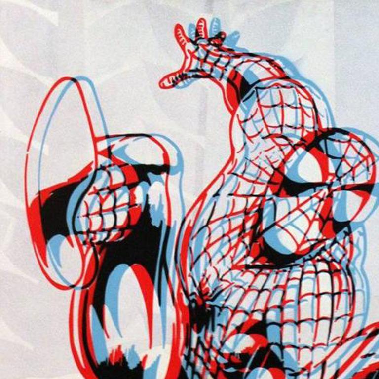 3D Spiderman - Street Art Art by Rich Simmons