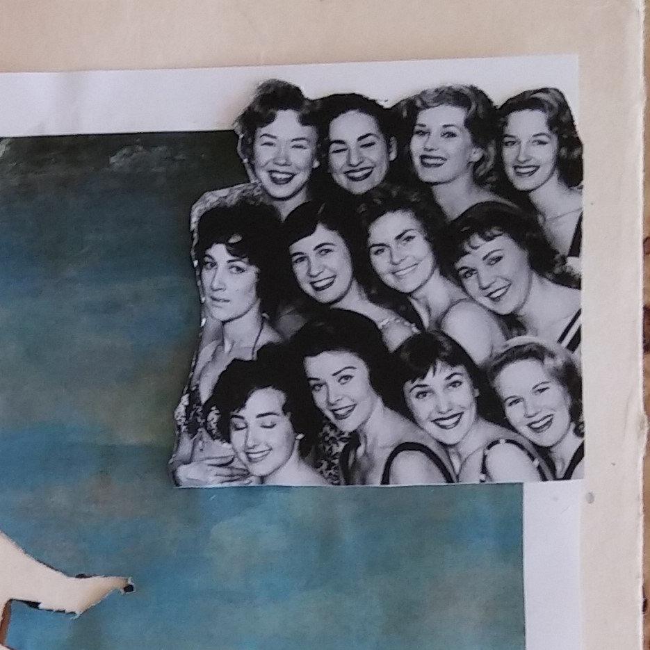 Collage on paper