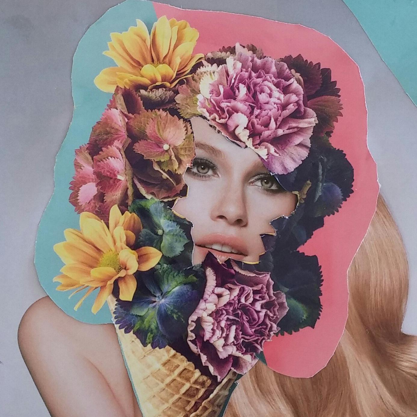 Flowers ice cream - Contemporary Art by Jacob Gildor