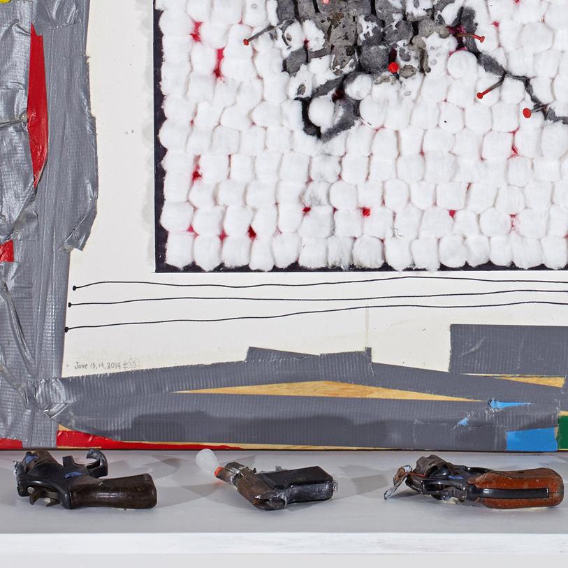 Shot - Contemporary Art by Luis Cruz Azaceta