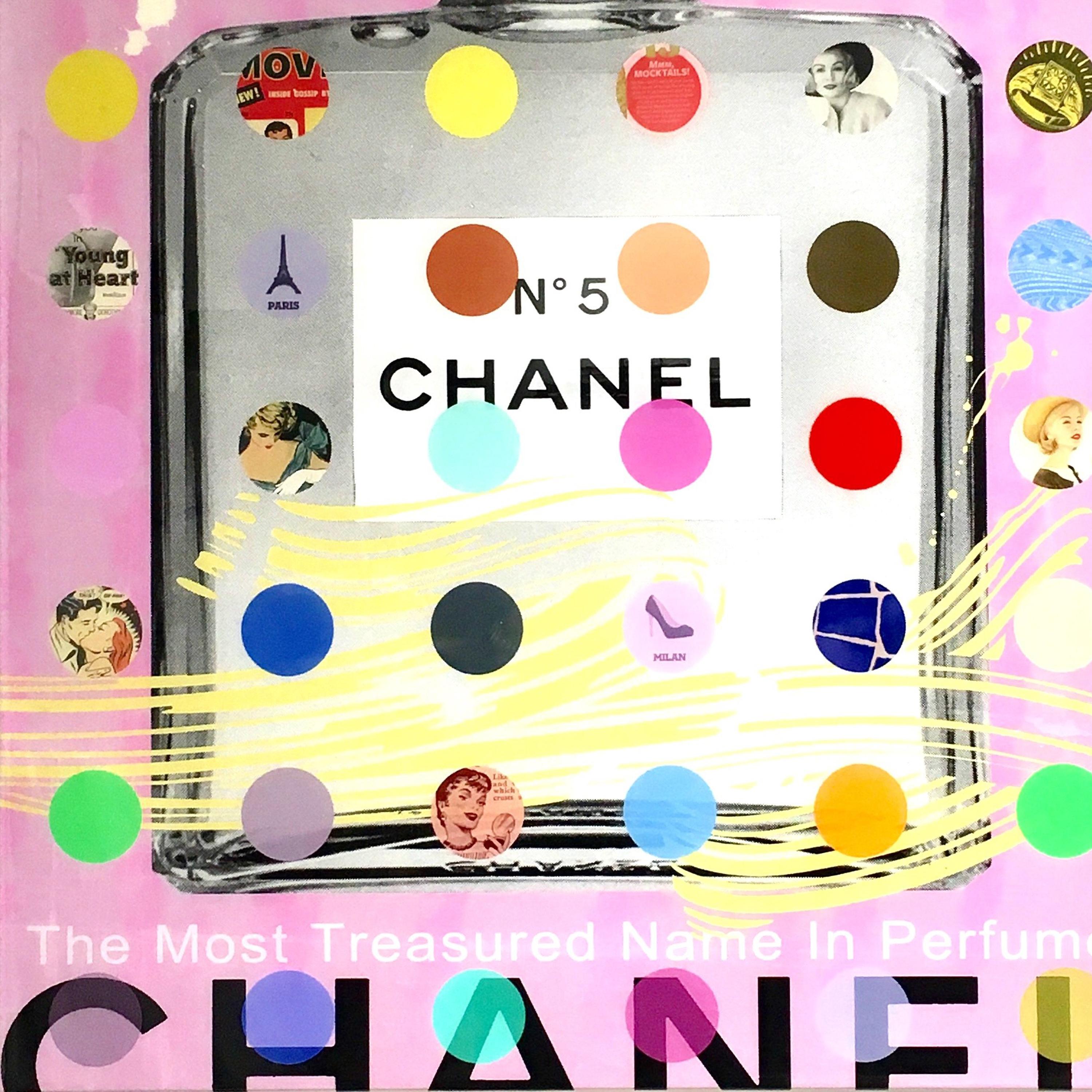 Nelson De La Nuez, Chanel #5: Pink with Grey Bottle 1