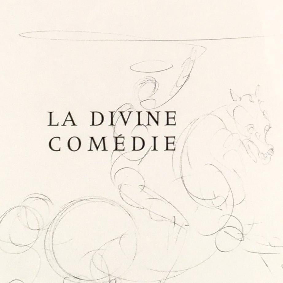La Divine Comedie Title Page Drawing 1