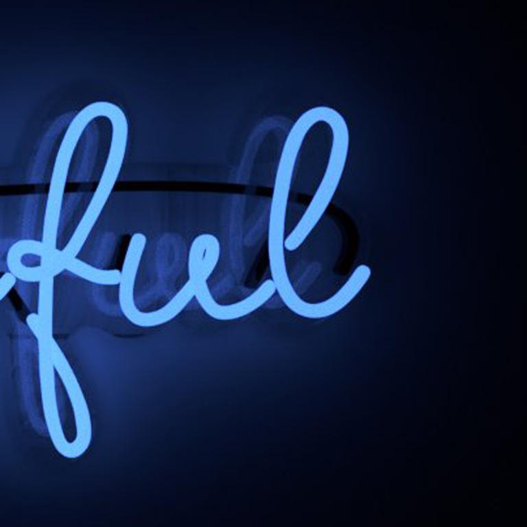 beautiful neon sign