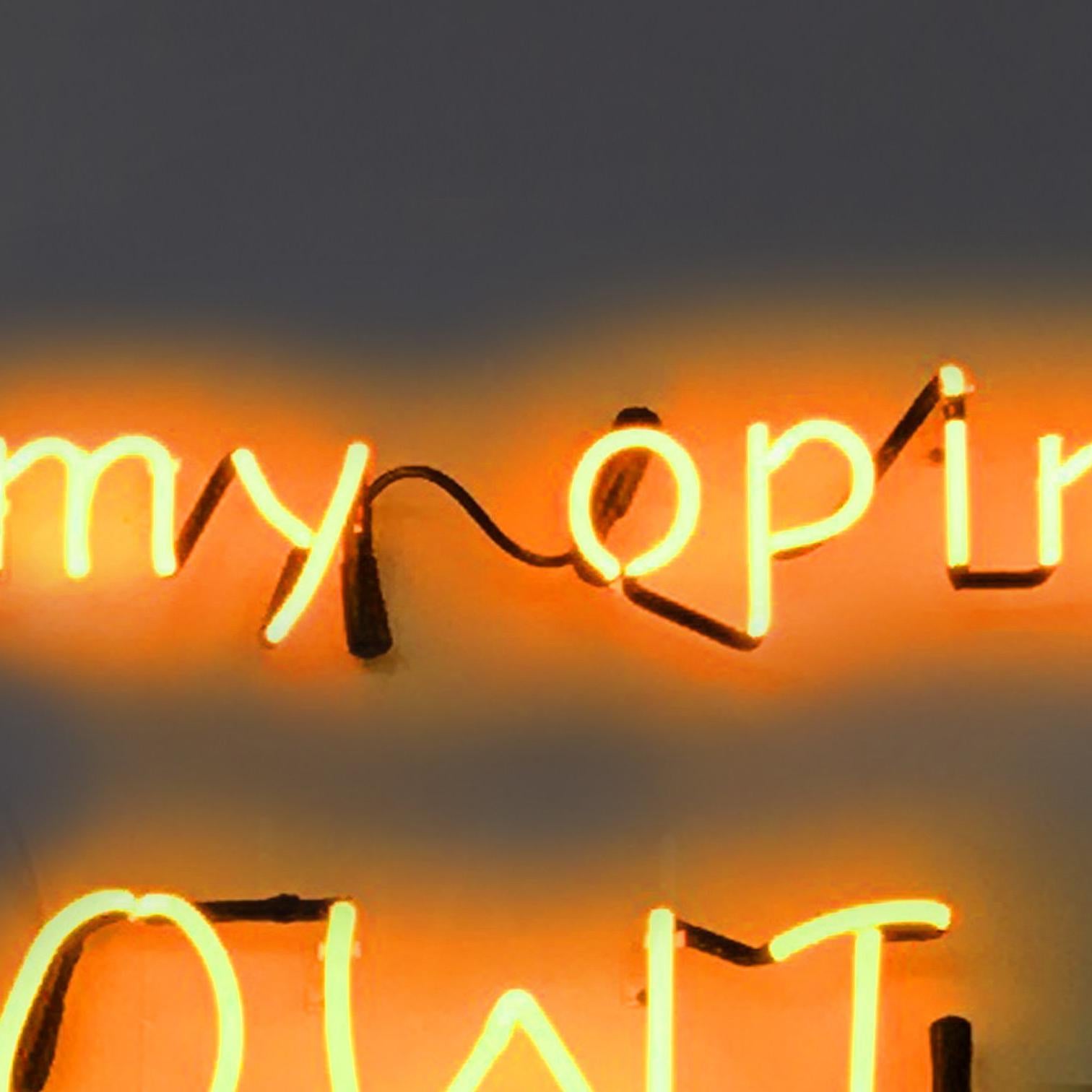La mia opinione - Abstract Sculpture Nero di Esmeralda Kosmatopoulos