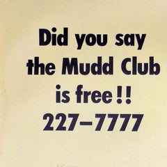The Mudd Club, original club poster (Haring, Basquiat related)