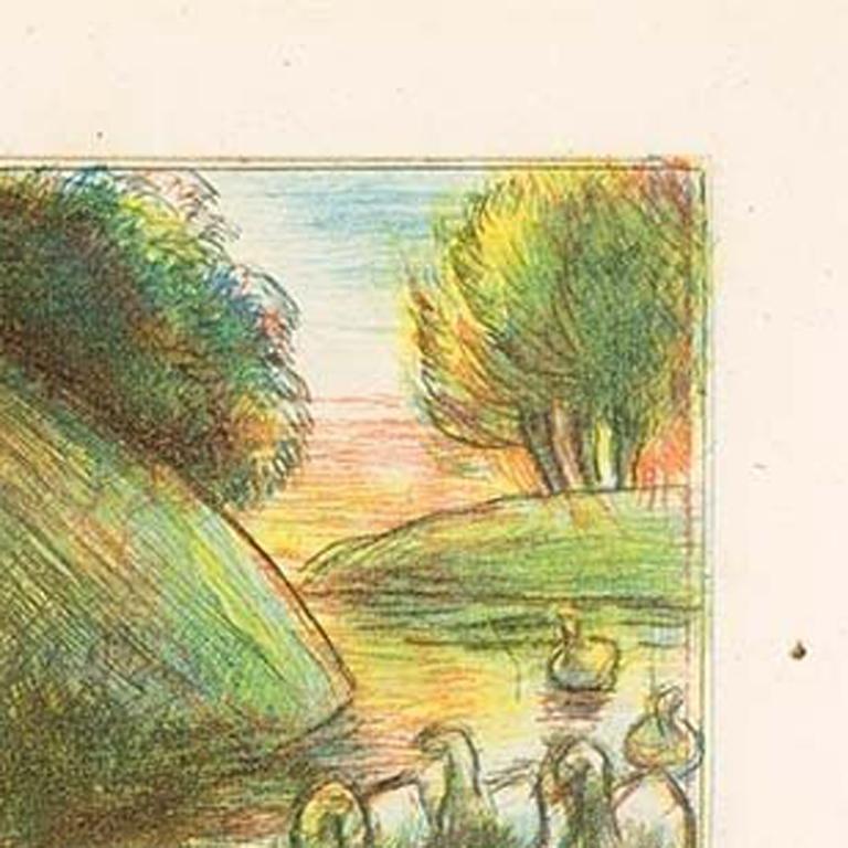 BAIGNEUSES GARDEUSES D'OIES (Bathing Women Tending Geese) 3