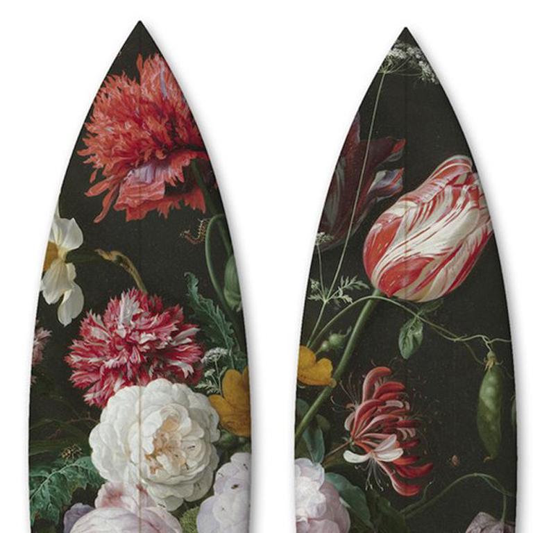 FLOWERS DIPTYCH / 2 SURFBOARDS 1