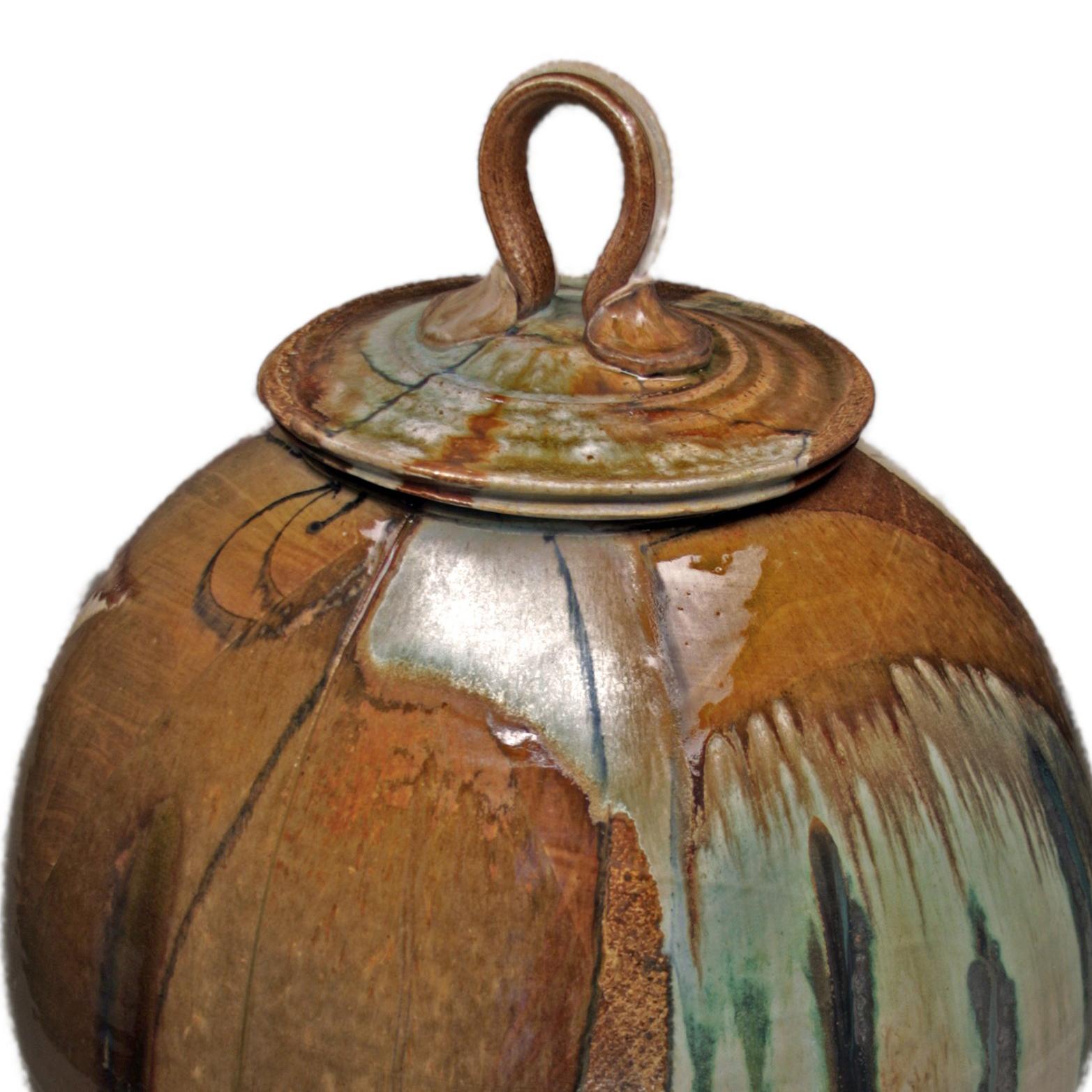 Large Covered Jar 2 - Contemporary Art by Josh DeWeese