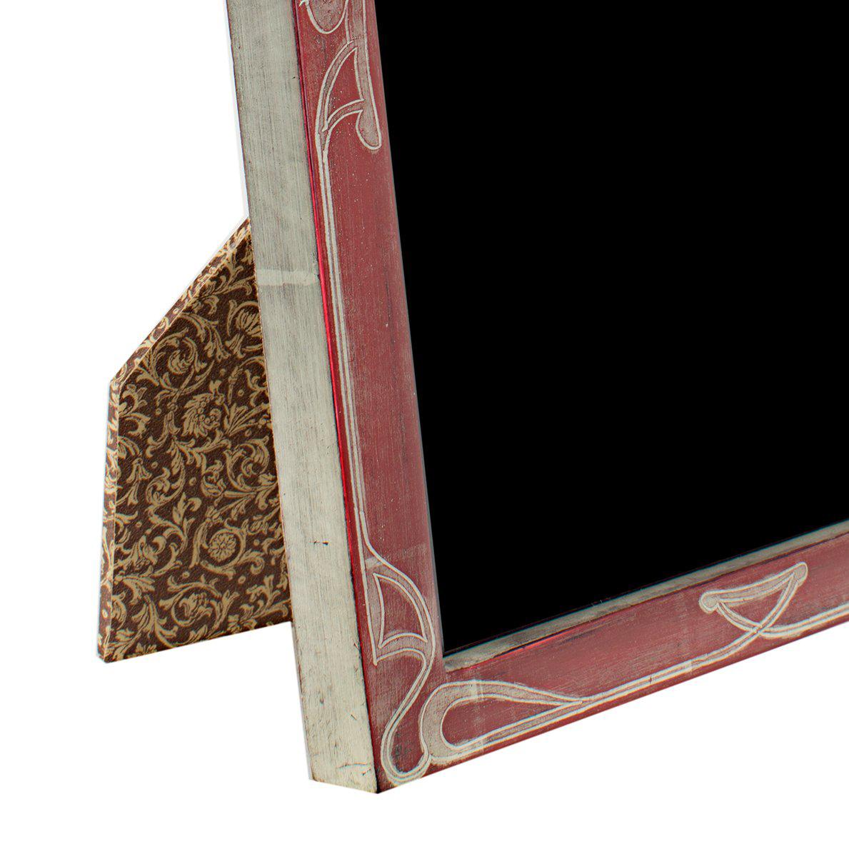 This photo frame was hand-made in Romania and features 12K white gold leafing. It is made out of wood and includes archival plexiglass to protect anything displayed in it from fading or other damage from light. This frame can be used both vertically