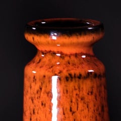 German Modernist Mid Century Vase by Ruscha Keramik, 1960s