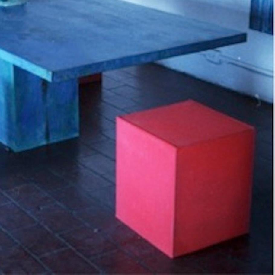 Blue Table For Sale 1
