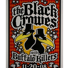 Black Crowes Concert Poster, Signed by Uncle Charlie
