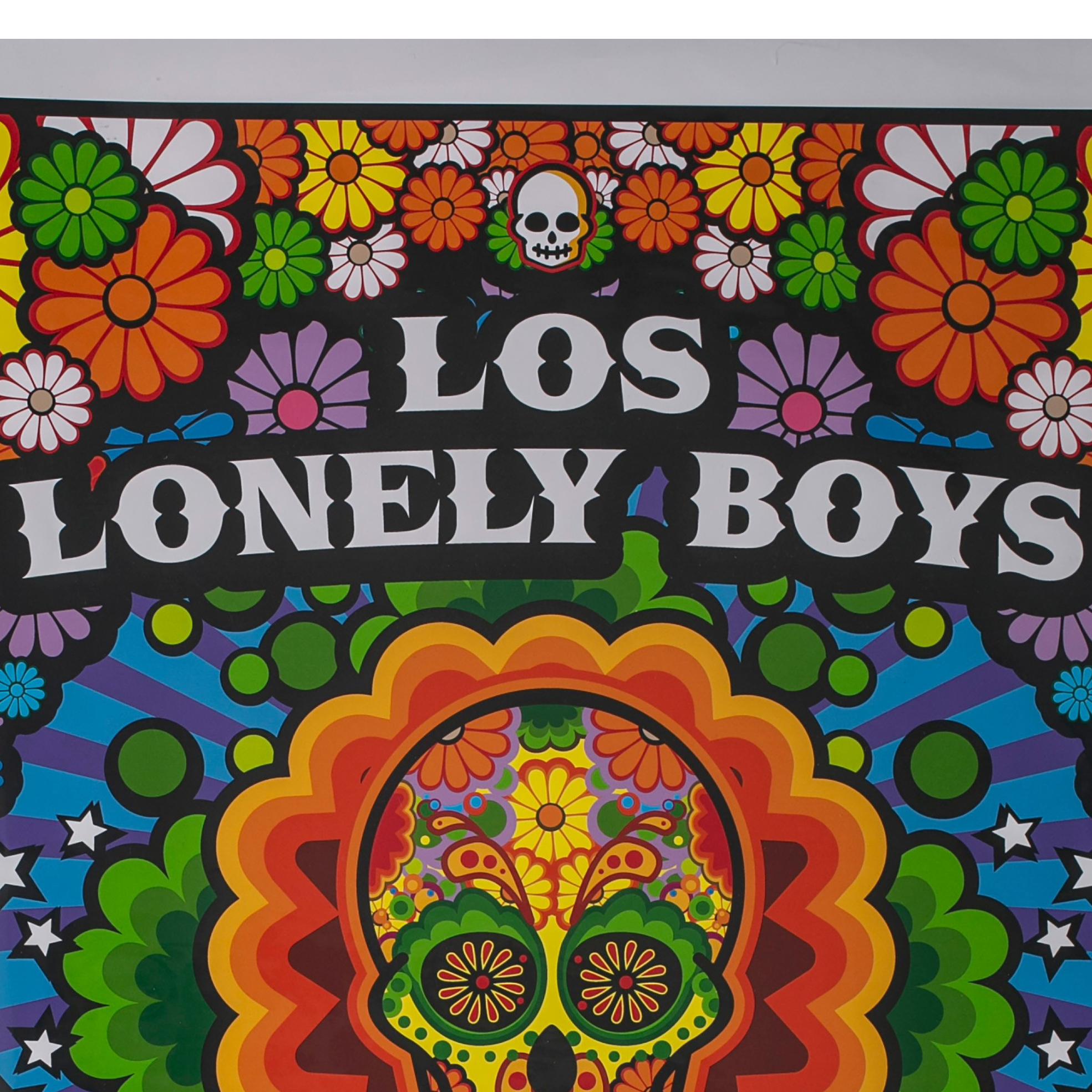 Los Lonely Boys Poster with Alejandro Escovedo. Concert was held on October 30, 2008 at the House of Blues in Houston Texas. This poster has been hand signed by Uncle Charlie.

The artwork will be shipped with a Certificate of Authenticity issued by