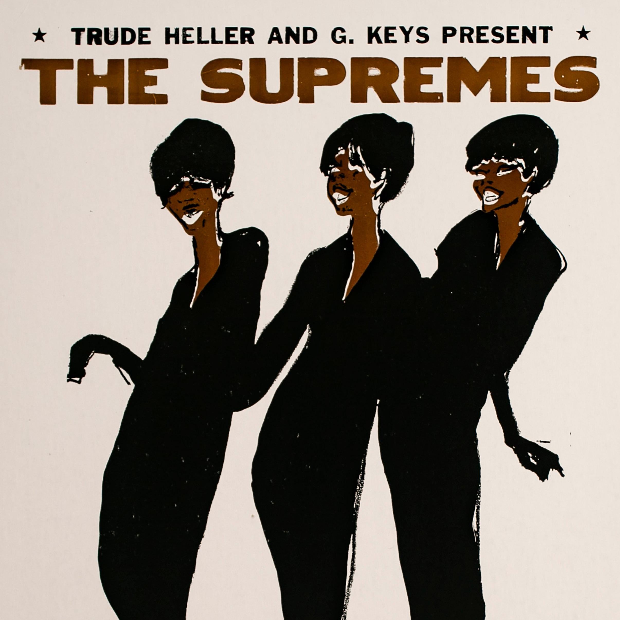 Poster „The Supremes“, Lincoln Center (Pop-Art), Art, von Unknown