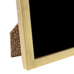 "Romanian Handmade Photo Frame, " 22K Gold Leaf & Wood 5 x 7 in Frame