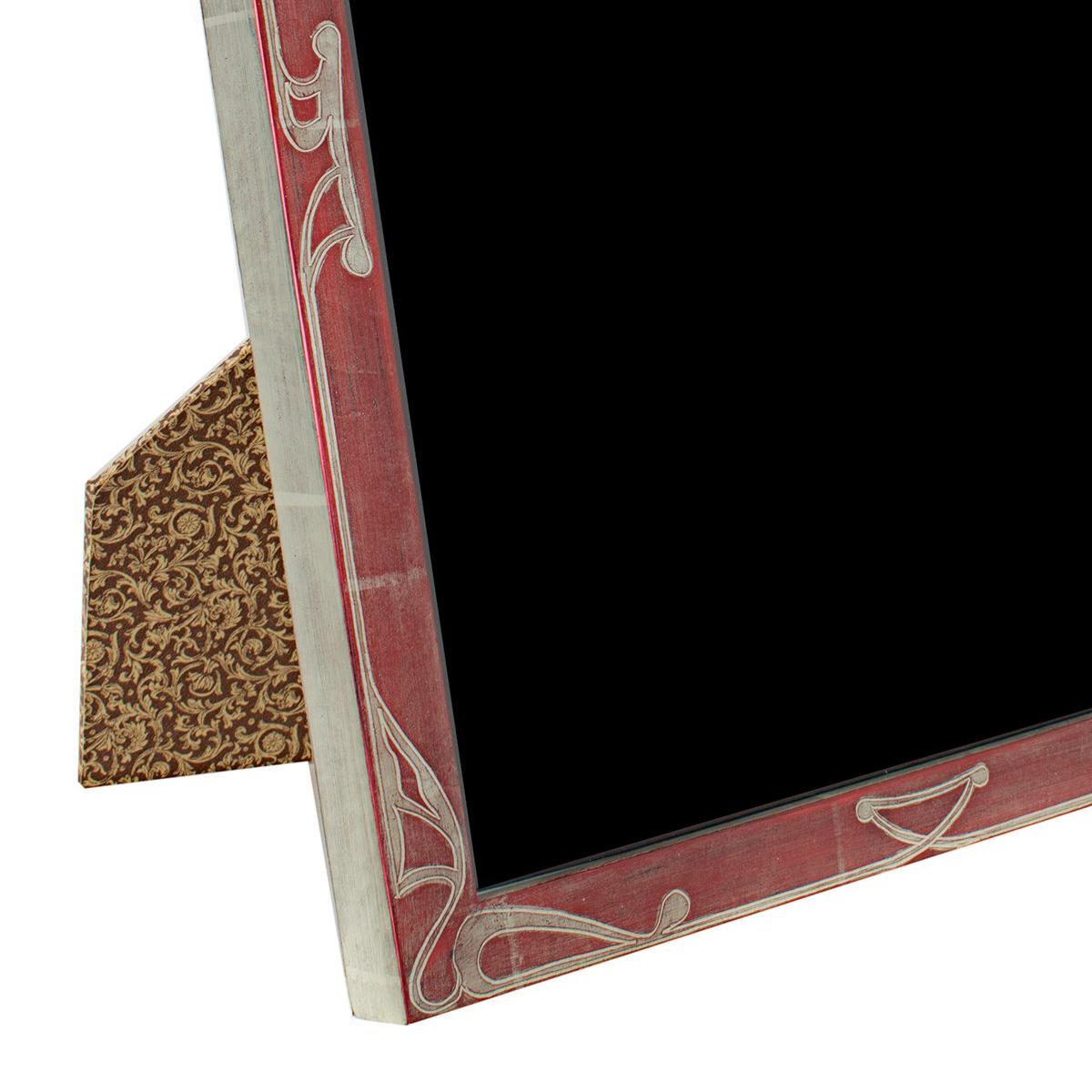 12k white gold leaf custom made picture frames