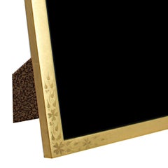 ""Handgefertigter 22K Blattgold-Fotorahmen", Holz 8 x 10 Zoll, geschaffen von Rumänien