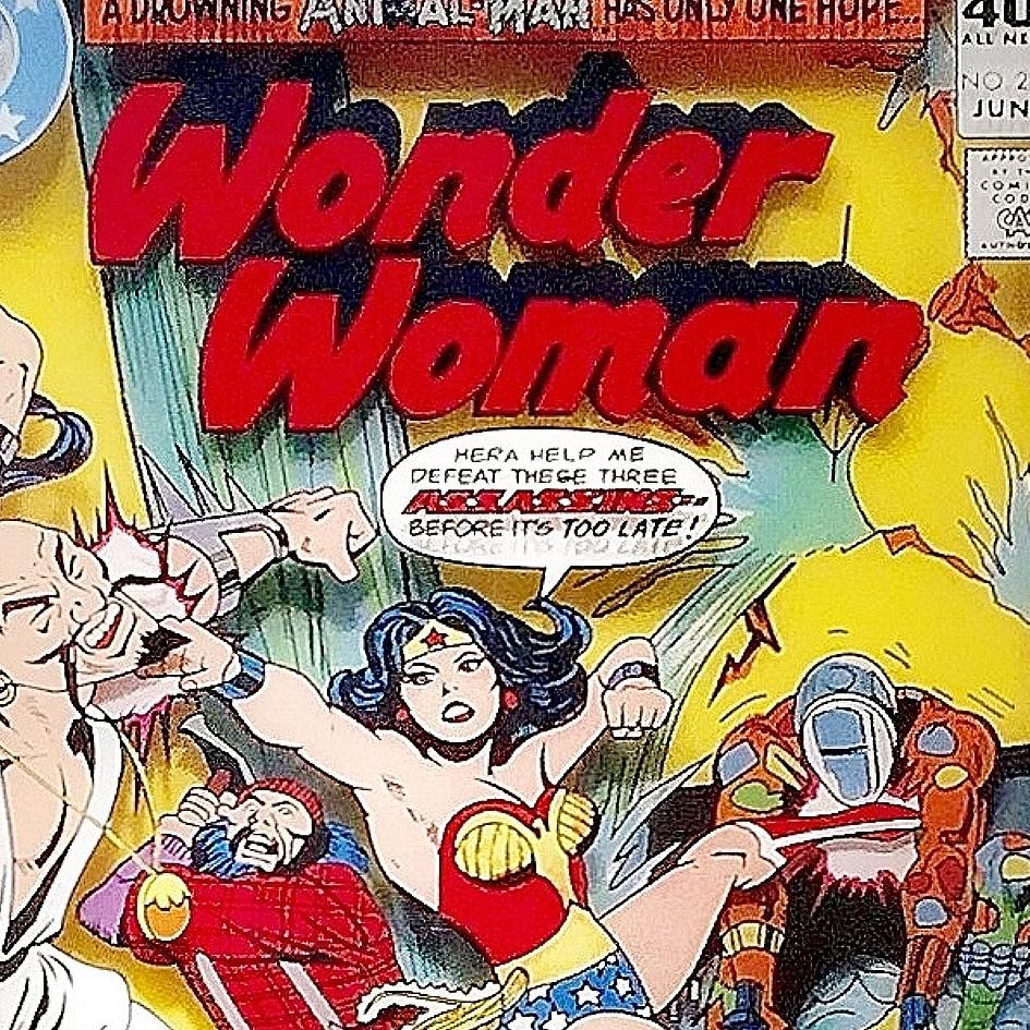 Wonder Woman, Volume 1, #268 - Pop Art Art by Michael Suchta