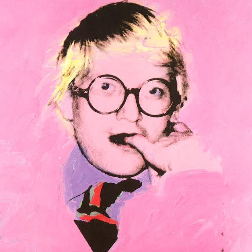 Vintage reproductive print after Warhol, David Hockney - Pop Art Art by (after) Andy Warhol