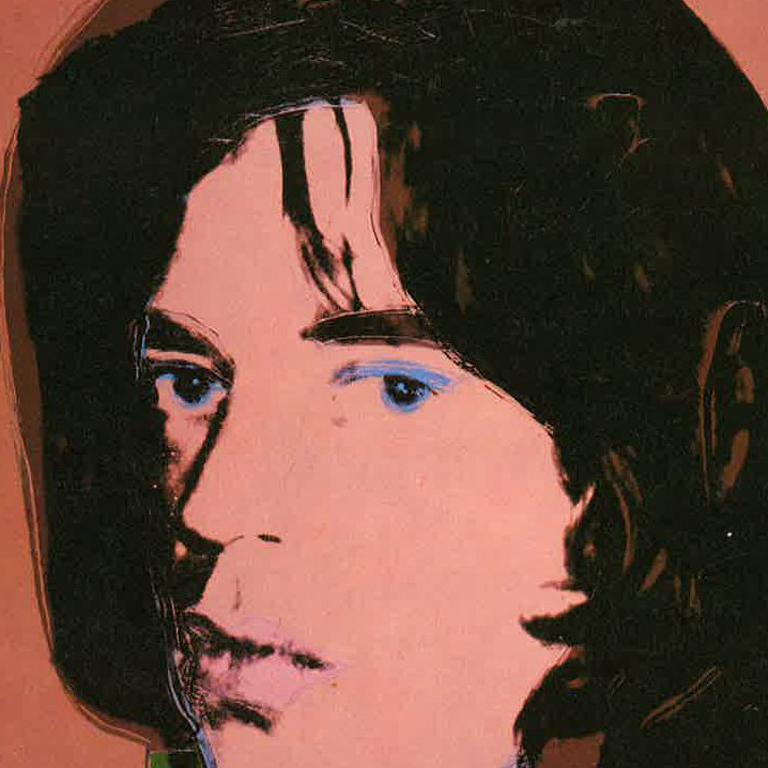 Vintage reproductive print after Warhol, Mick Jagger - Pop Art Art by (after) Andy Warhol