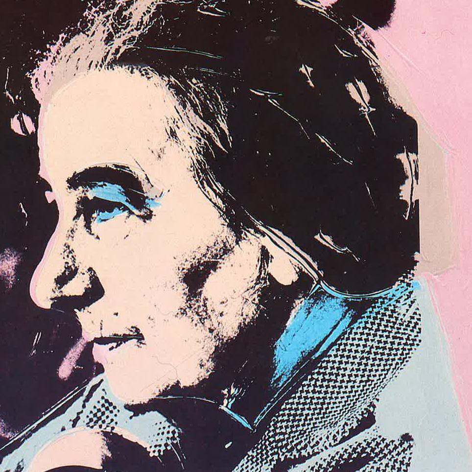 andy warhol golda meir