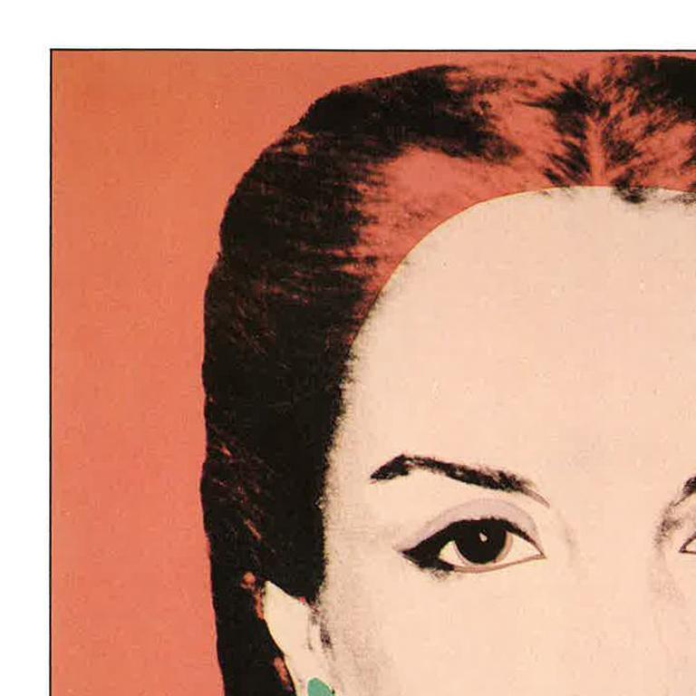 María Carolina Josefina Pacaninis Niño with Darker Background.

In 1979 the Whitney Museum in New York City held the now famous exhibition “Andy Warhol: Portraits of the 70s”.  A limited edition work of these incredible lithographs was published in