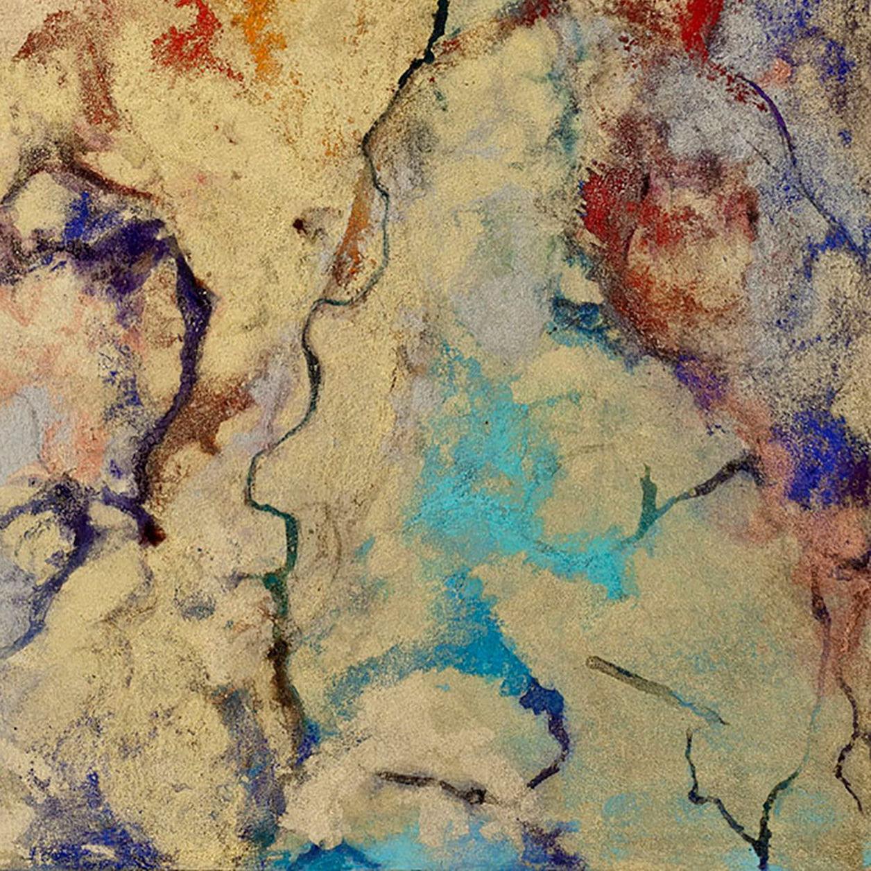 aesturial I, Mixed Media on Paper - Abstract Mixed Media Art by Nini Lion