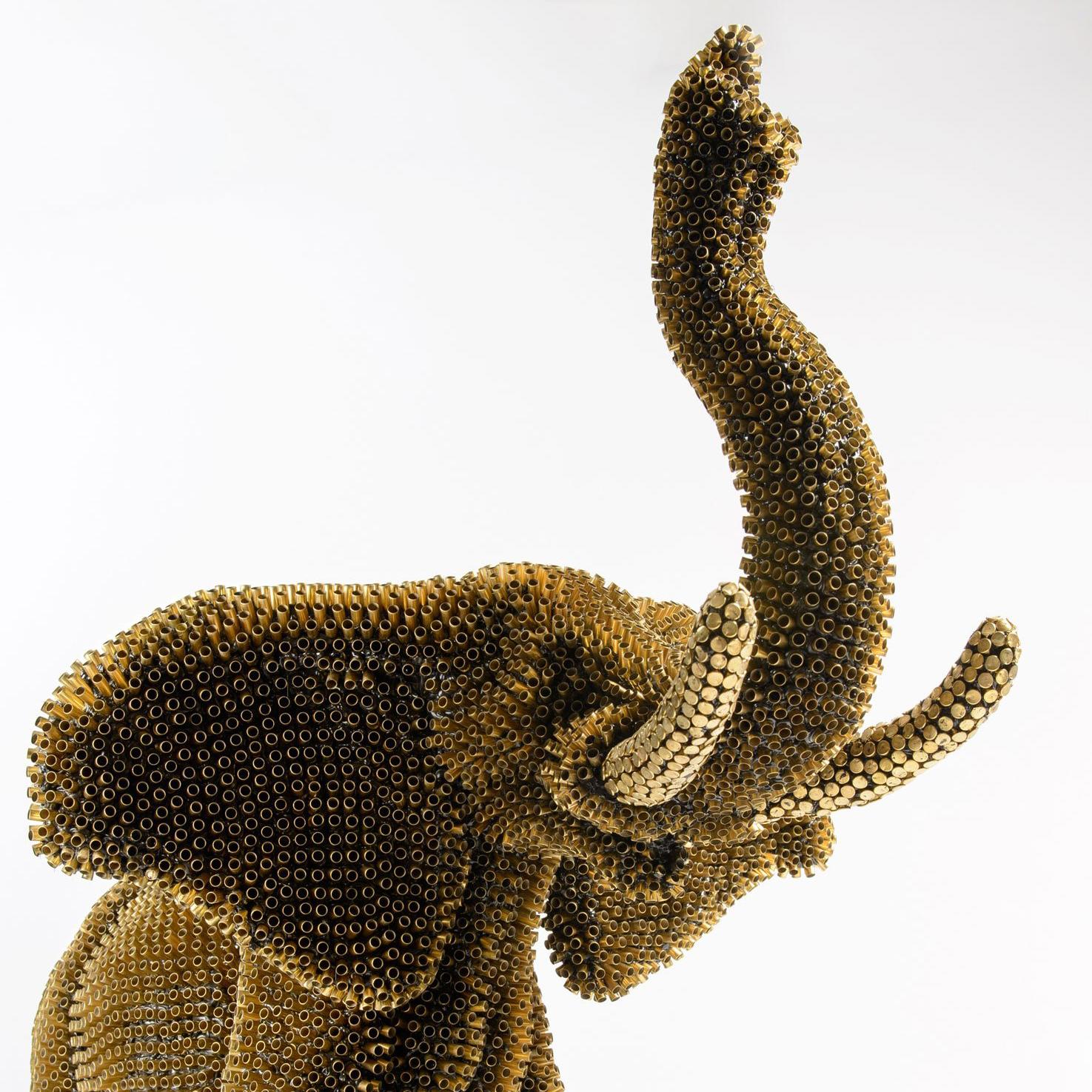 Elephant - Contemporary Sculpture by Sebiha Demir