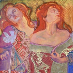 Dream, Mixed Media on Watercolor Paper