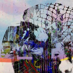 Aging, Mixed Media on Metal