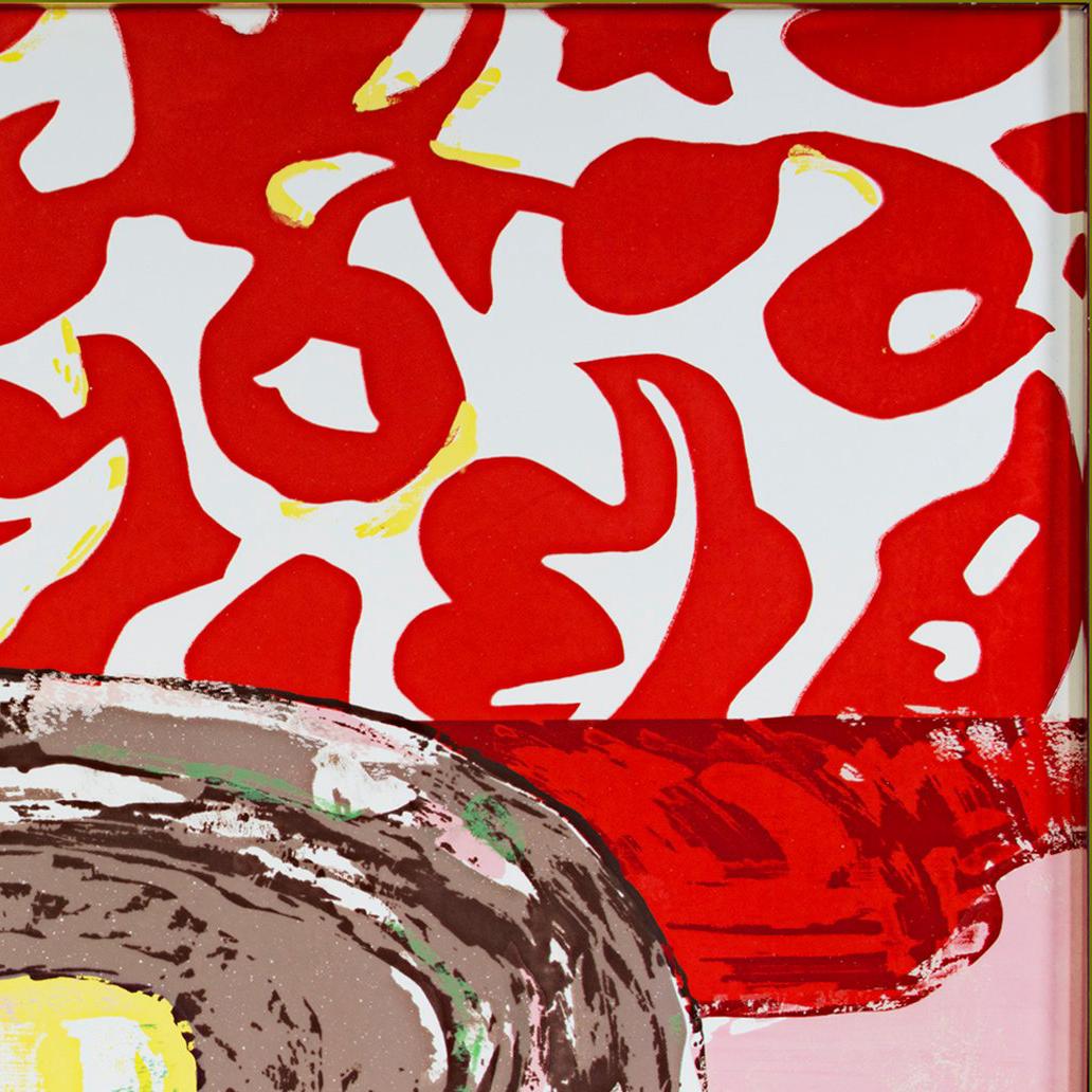 « Légons sur une assiette en étain », émail porcelaine sur acier d'après Henri Matisse en vente 1