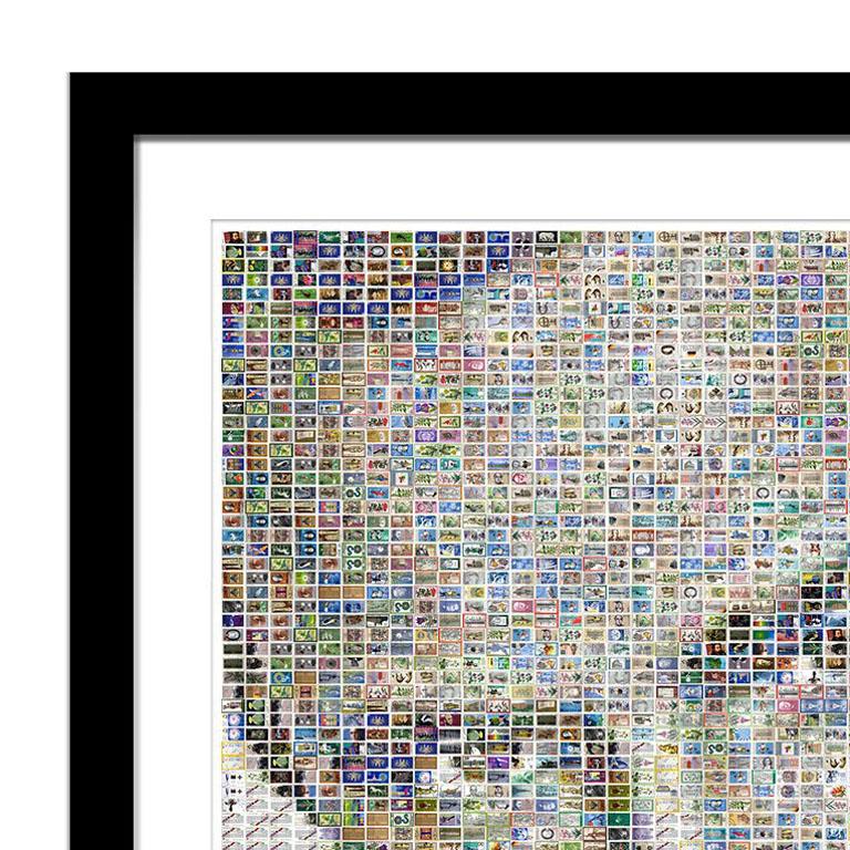 Marlon Brando - pièce unique - Contemporain Mixed Media Art par Daniel Voelker