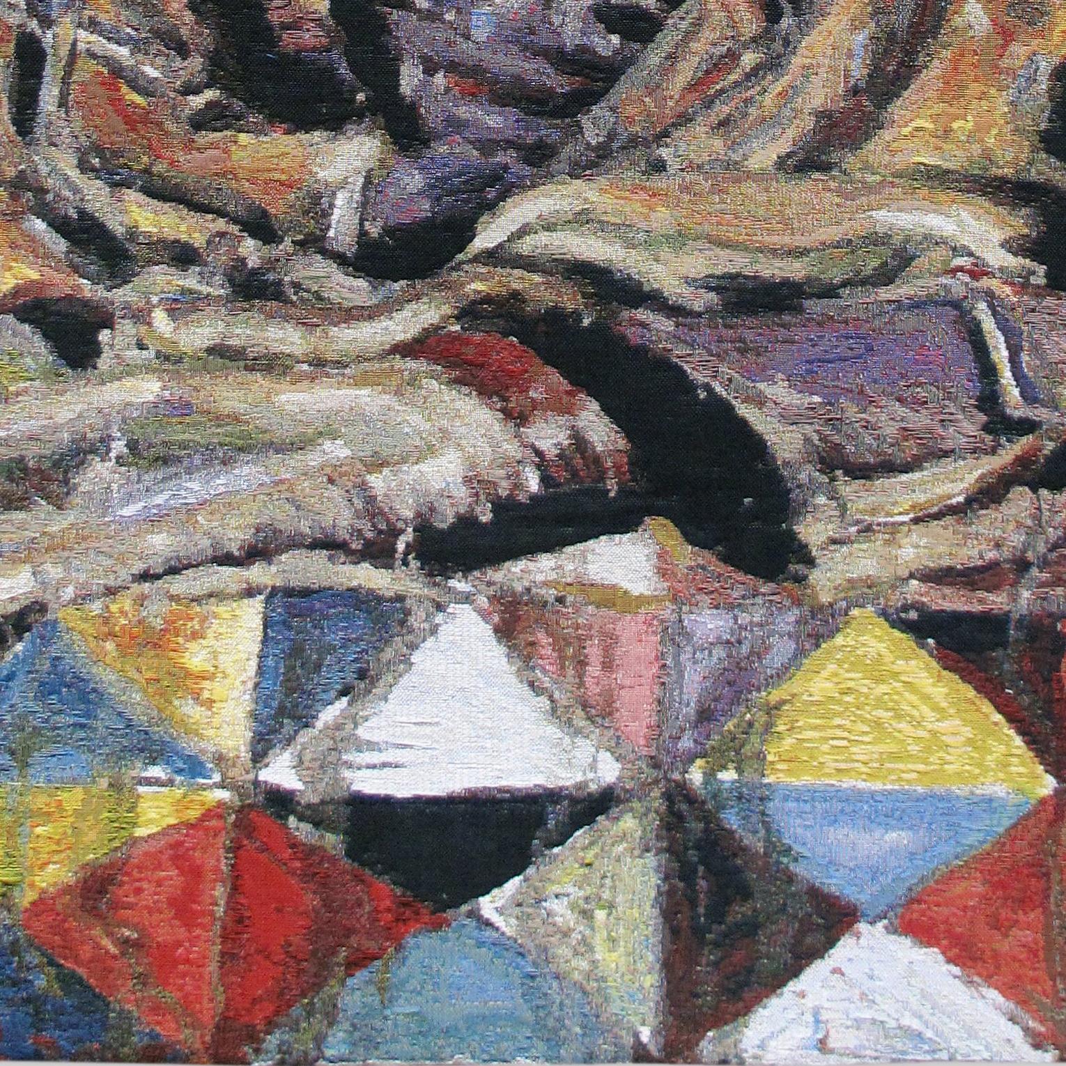 Hung Liu, Little Lama
cotton Jacquard tapestry
60 x 30