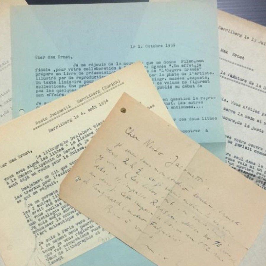 Correspondence between Max Ernst and Nesto Jacometti 3