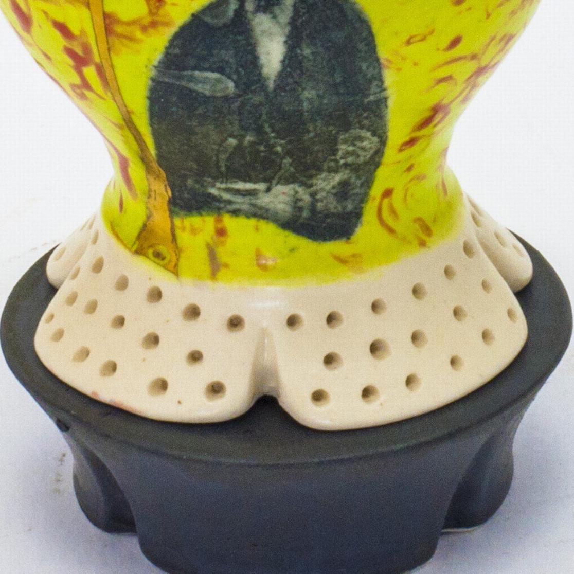 Lithograph printed cup with stand  - Contemporary Sculpture by Theresa Robinson