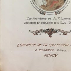 La Morte Amoureuse Print, Modern, Paper, Circa 1900, Edition of 300