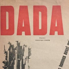 Dada 3 - 1910s - Tristan Tzara - Magazine - Surrealism
