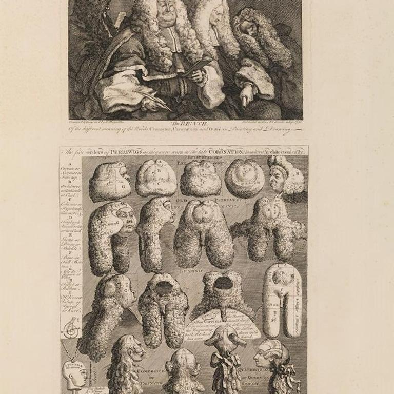 Big In-folio Volume
Baldwin and Cradock, London

Majestic work collection most of Hogarth’s graphic production, printed from the original plates. Restored by James Heath.
The Volume includes 1 frontispiece, 6 pages of the biographical essay on the