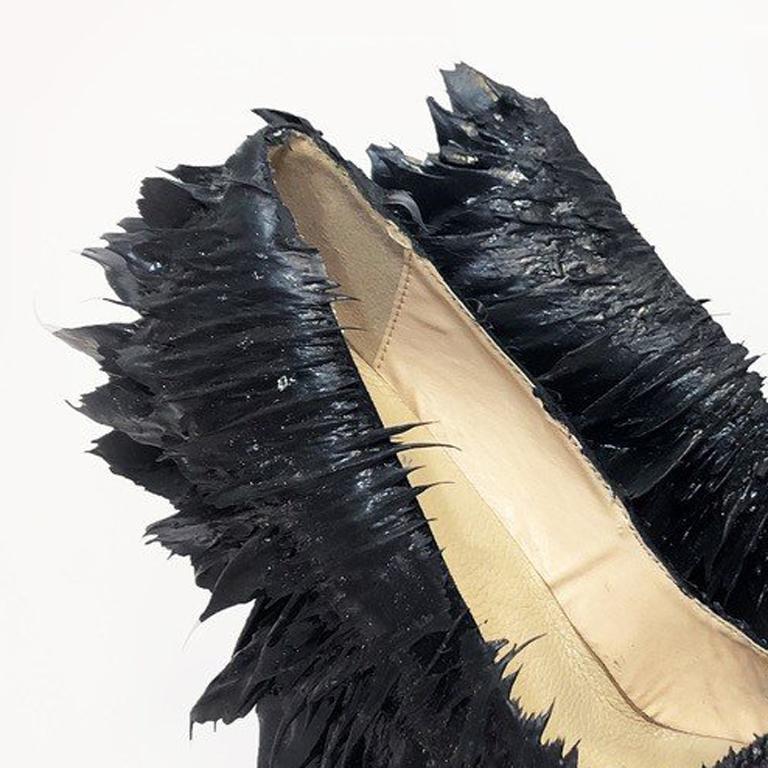 Magnetic Motion Shoes  - Contemporary Mixed Media Art by Iris van Herpen