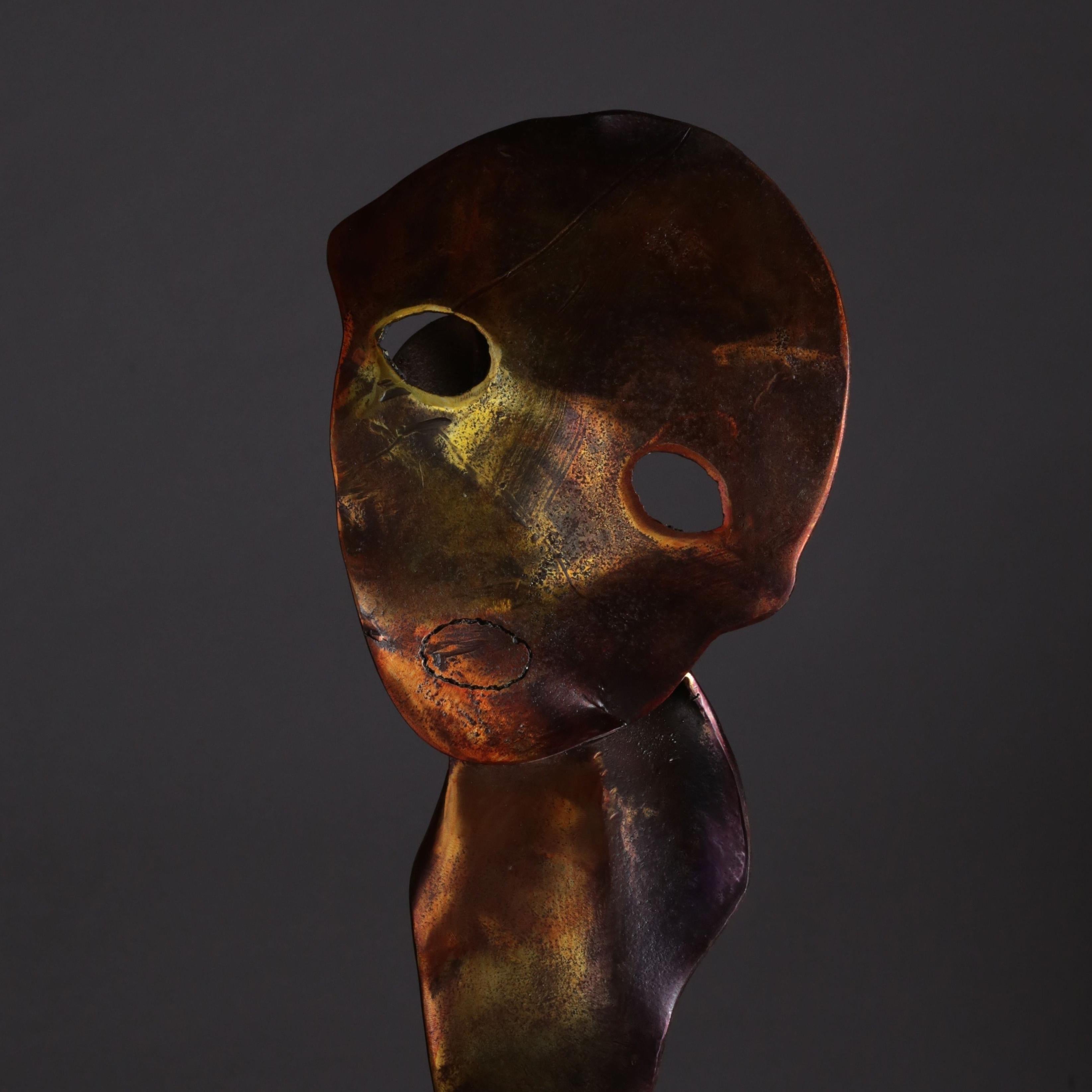 Fold - Haude Bernabé, 21° Secolo, Scultura contemporanea in metallo, Arte figurativa in vendita 3