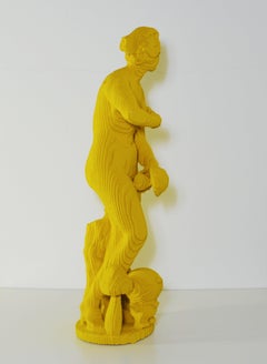 Daniele Fortuna, Venus and the magic mushroom, 2018, wood and acrylic base
