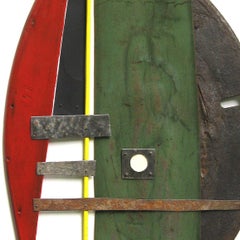 Os. 17, Tecnica mista su pannello di Wood