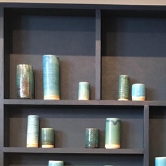 Three Clays III ceramic wall art sculpture installation contemporary art
