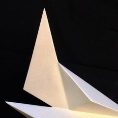 "Wind", Niko Rakusa, Geometric, Stainless Steel, Sculpture, Base, 2018