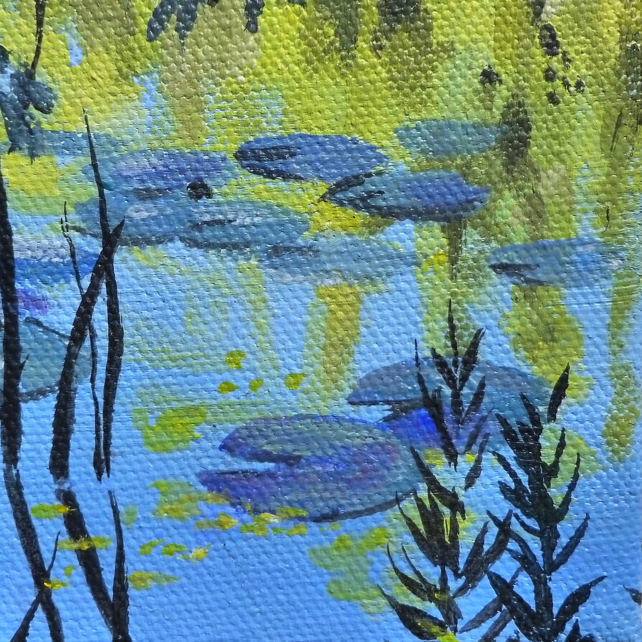 Waterlilies and Willows II 1