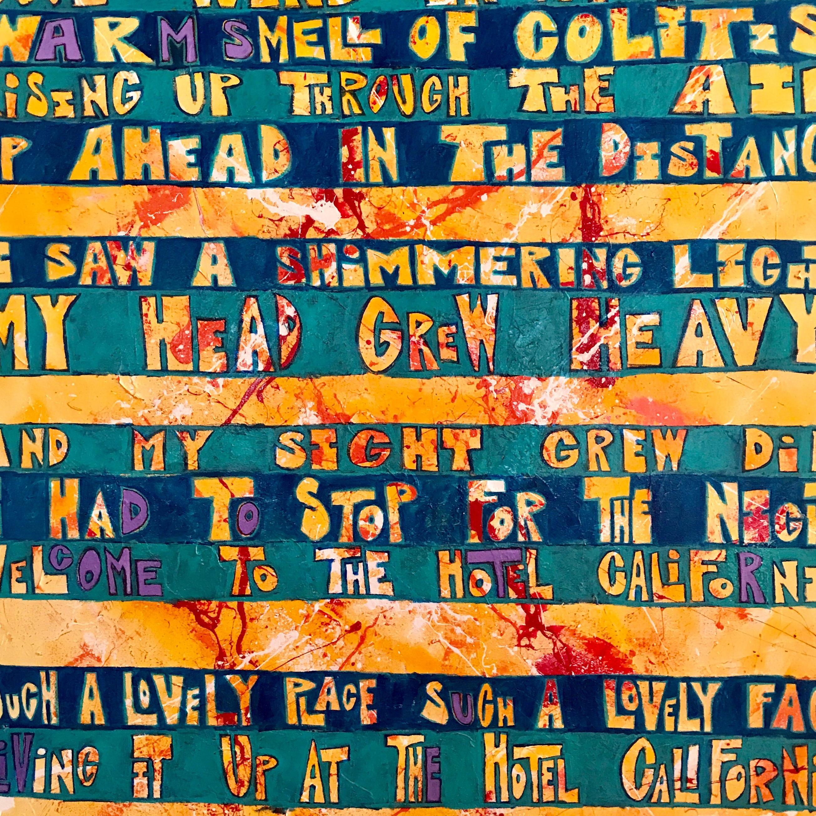 L'entendre double « Hotel California » - Moderne Art par Taft McWhorter