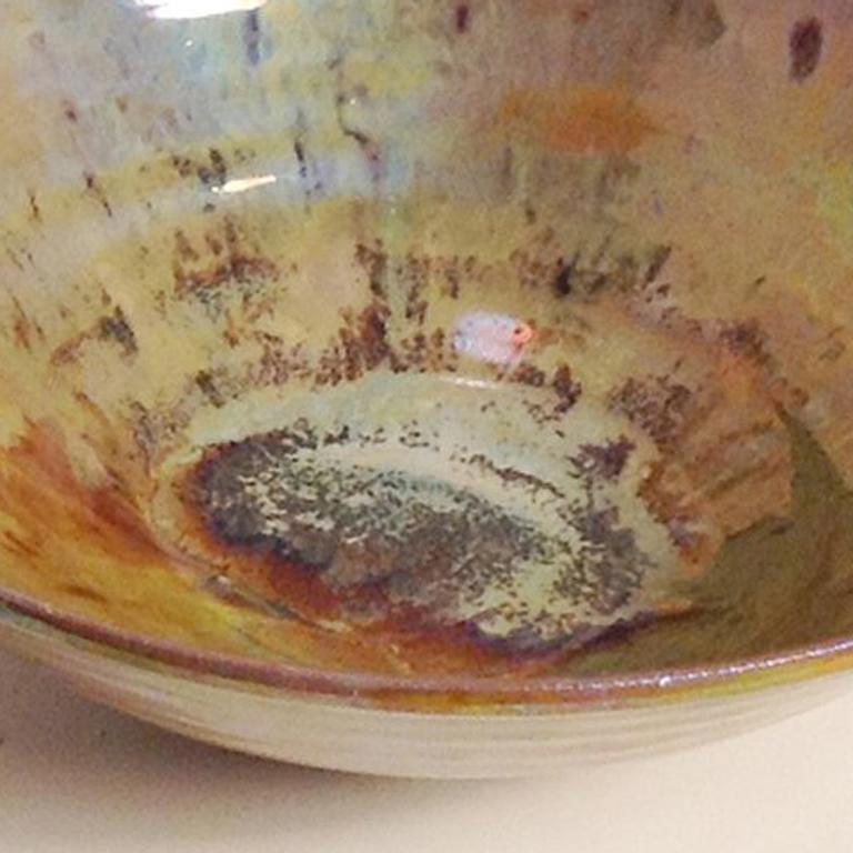 Gold Lustre Bowl - Contemporary Art by Beatrice Wood