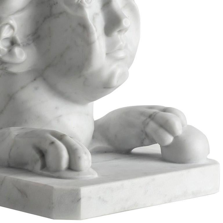 Sfinge Affiliati - Gray Figurative Sculpture by Affiliati Peducci Savini